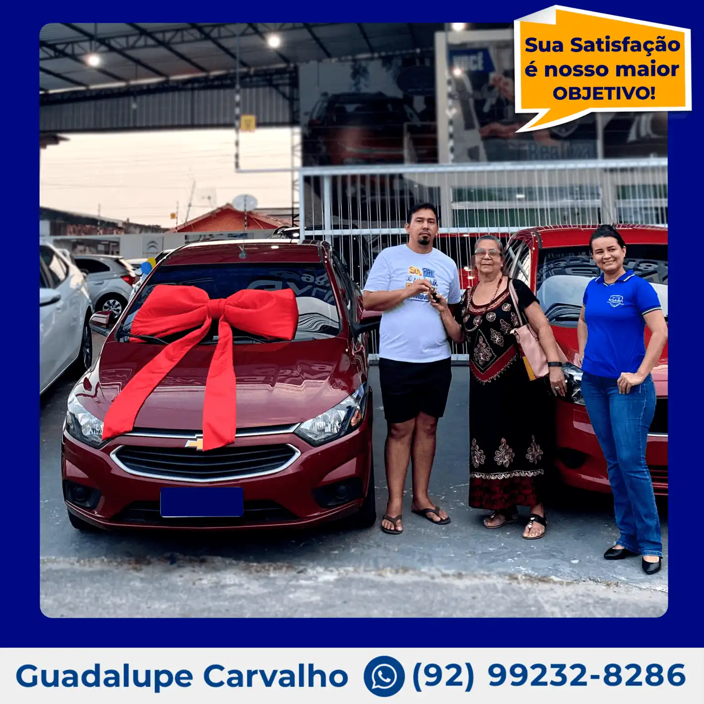 Cliente Guadalupe Carvalho Manaus