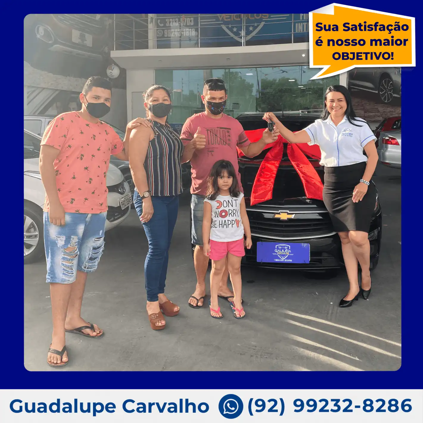 Cliente Guadalupe Carvalho Manaus