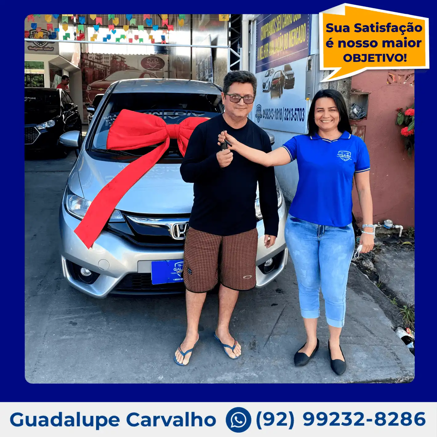 Cliente Guadalupe Carvalho Manaus
