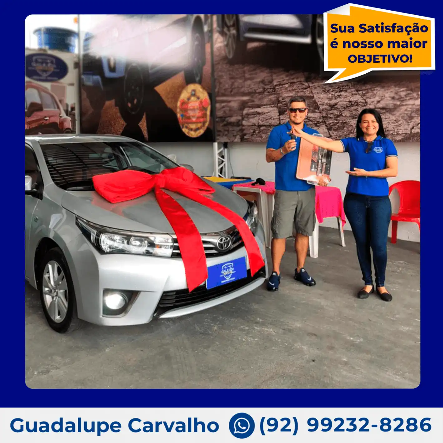 Cliente Guadalupe Carvalho Manaus