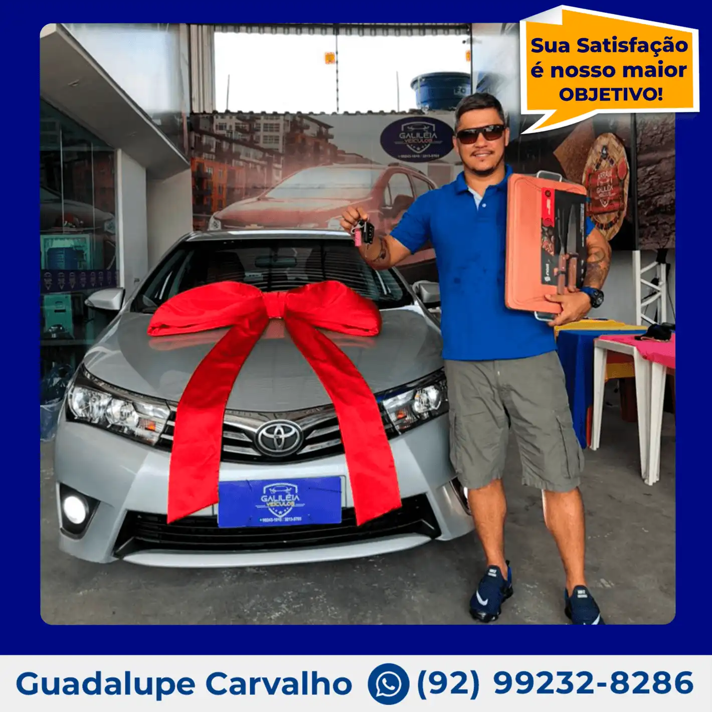 Cliente Guadalupe Carvalho Manaus
