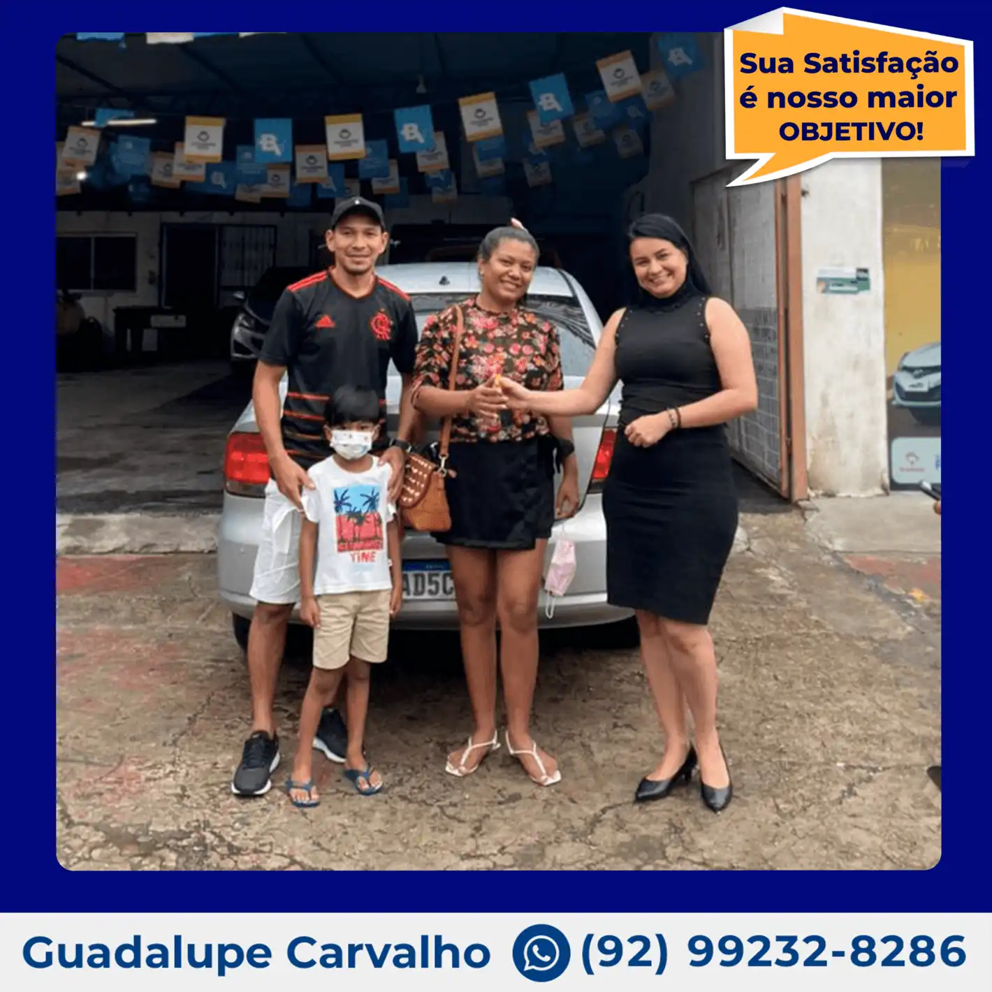 Cliente Guadalupe Carvalho Manaus