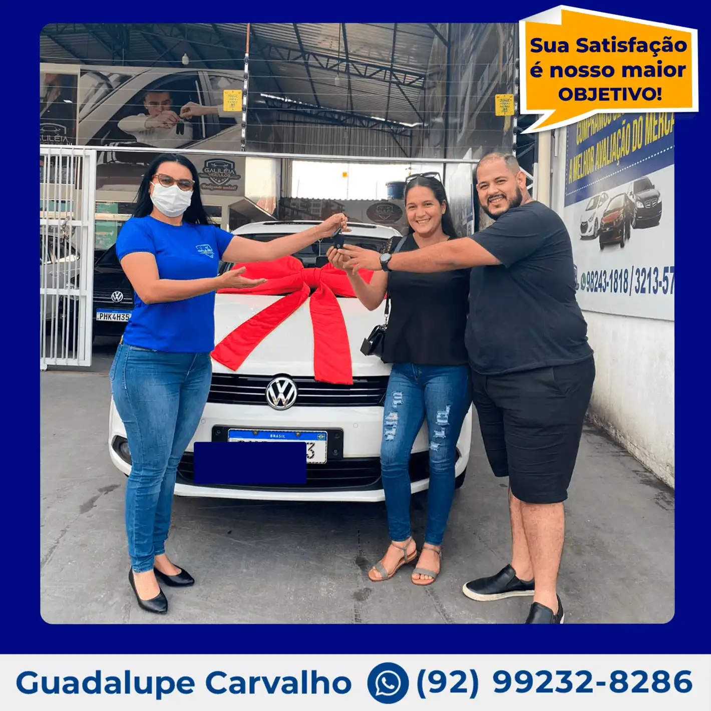 Cliente Guadalupe Carvalho Manaus
