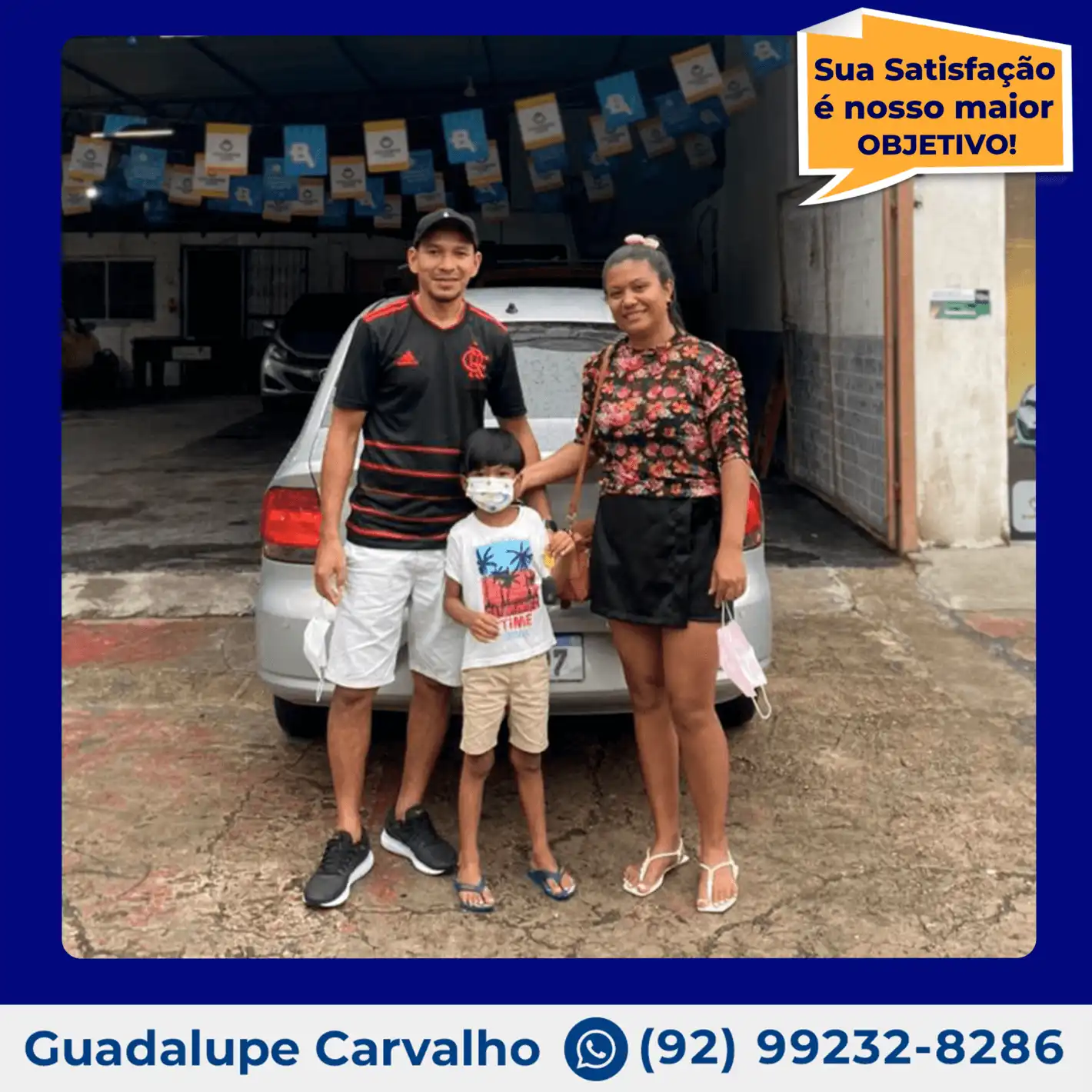 Cliente Guadalupe Carvalho Manaus