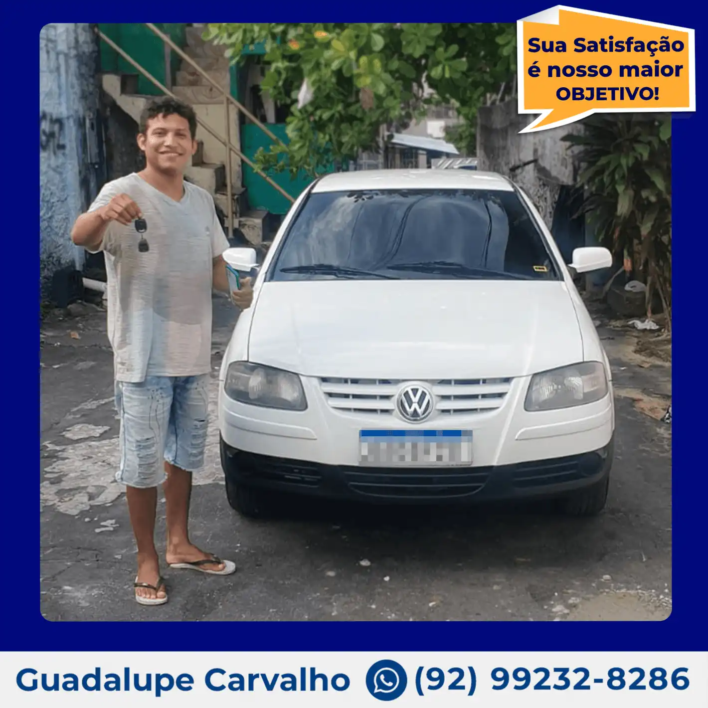 Cliente Guadalupe Carvalho Manaus